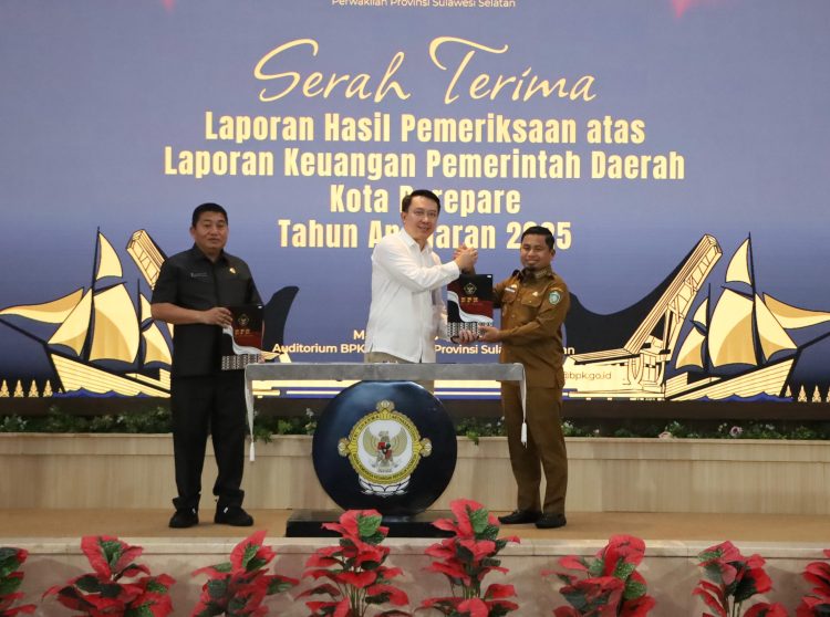 Terima Opini WTP dari BPK, Pemkot Parepare Tegaskan Komitmen Transparansi Anggaran