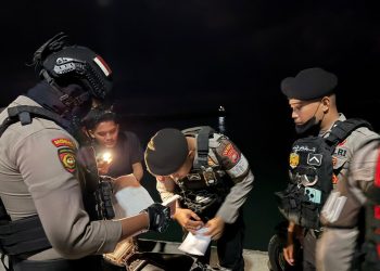 Satuan Samapta Polres Majene Intensifkan Patroli Malam, Cegah Kriminalitas Jalanan dan Premanisme