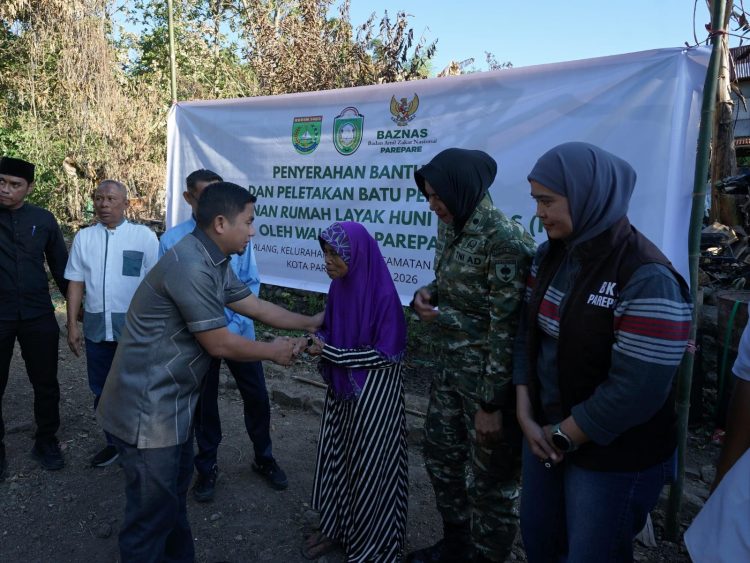 Wali Kota Parepare Apresiasi Program Rumah Layak Huni BAZNAS untuk Masyarakat Kurang Mampu