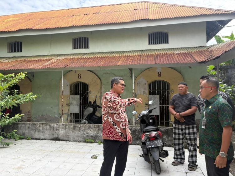 Kepala Biro BMN Kementerian Imigrasi dan Pemasyarakatan Tinjau Fasilitas Lapas Parepare