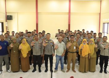 Ditbinmas Polda Sulbar Laksanakan Sosialisasi Penanganan Penyakit Tuberkulosis Kepada Bhabinkamtibmas Jajaran Polres Majene