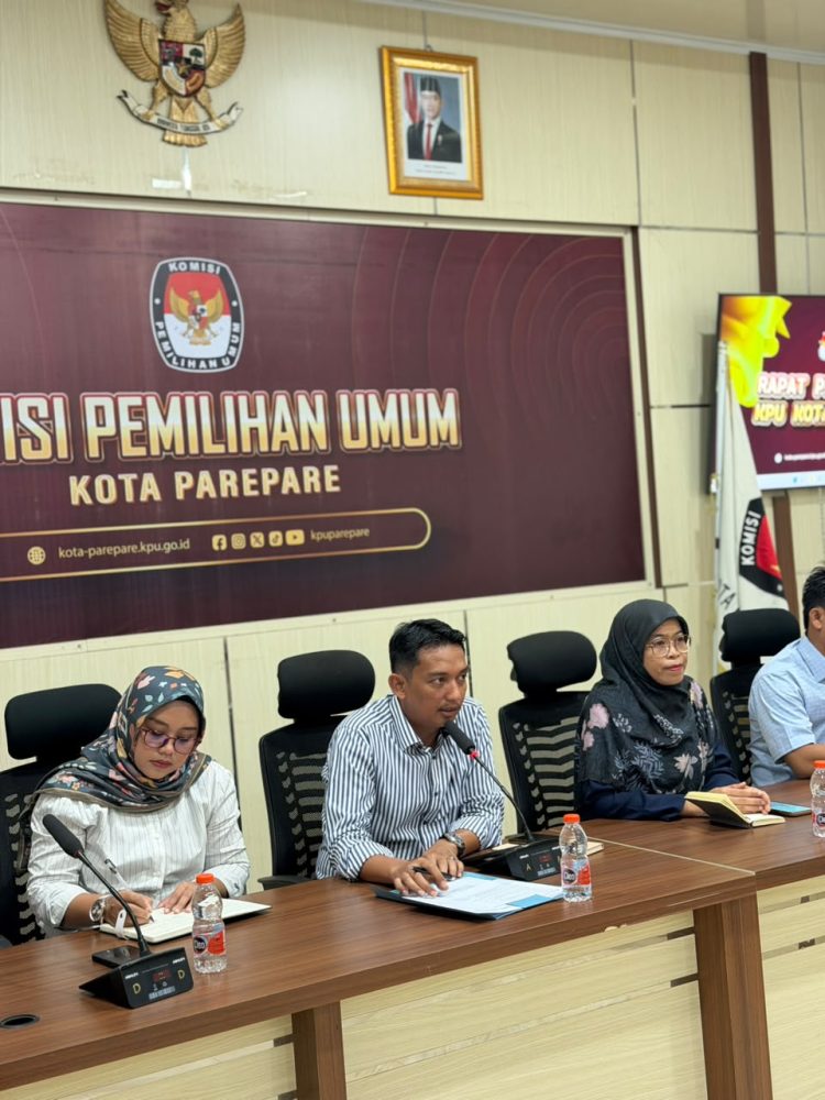 KPU Kota Parepare Imbau Partai Politik Lakukan Pemutakhiran Data Berkelanjutan