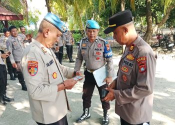 Propam Polres Majene Gelar Gaktiblin di Polsek Sendana, Tegaskan Profesionalitas dan Pelayanan Prima