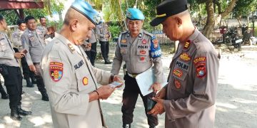 Propam Polres Majene Gelar Gaktiblin di Polsek Sendana, Tegaskan Profesionalitas dan Pelayanan Prima