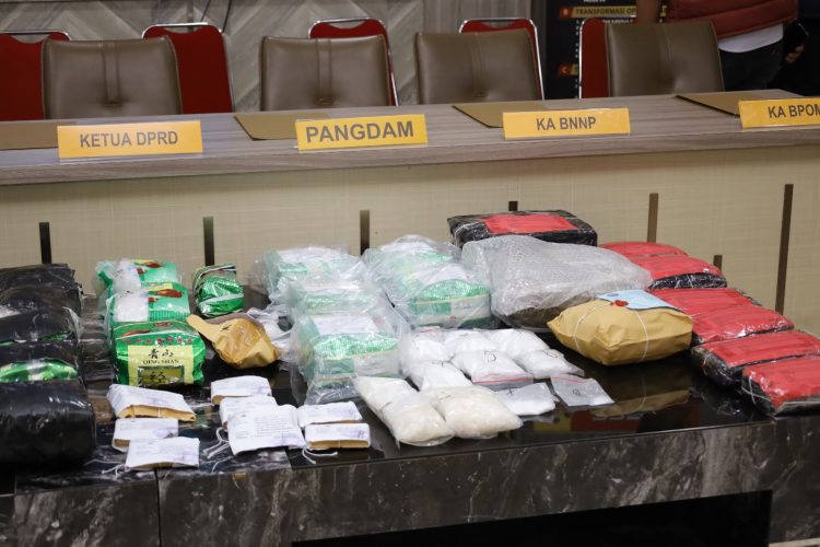 Polda Sulsel Musnahkan Barang Bukti Narkoba Senilai Miliaran Rupiah, 1.778 Tersangka Diamankan