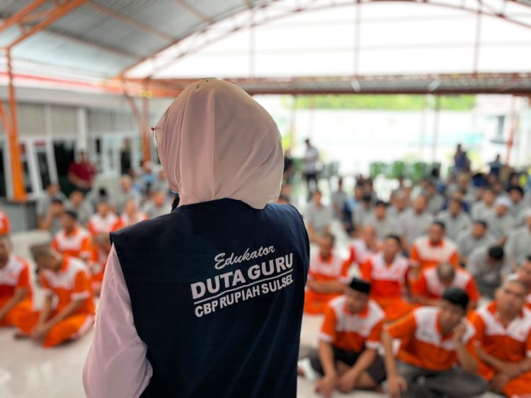 BI Sulsel Berikan Edukasi Cinta Rupiah kepada Petugas dan WBP Lapas Parepare