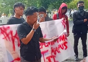 Demo Mahasiswa Desak Transparansi Puskesmas Sendana 1, Dinkes Majene Temui Massa dan Beri Jawaban